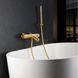 Termostático baño-ducha GENOVA oro cepillado - BTG053-4OC