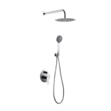 Kit monomando ducha empotrado 2-vías BÉLGICA cromo - GPZ044 1