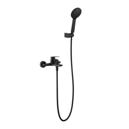 Monomando baño-ducha BÉLGICA negro mate- BDZ044-4NG - Imex