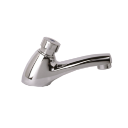 Grifo temporizado lavabo rosca SANIBER cromo - 307