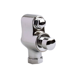 Fluxómetro WC entrada y llave reguladora SANIBER cromo - 315