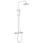 Conjunto monomando ducha DINAMARCA blanco mate - BDR031/BL