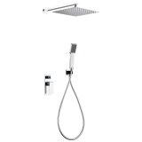 Kit monomando ducha empotrado 2-vías FIYI cromo - GPF016 1