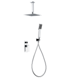 Kit monomando ducha empotrado 2-vías NADI cromo - GPN058 1