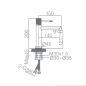 Monomando lavabo LINE oro rosa cepillado - BDD038-1ORC Monomando lavabo LINE oro rosa cepillado - BDD038-1ORC