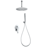 Kit monomando ducha empotrado 2-vías PAROS cromo - GPP057 1