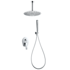 Kit monomando ducha empotrado 2-vías PAROS cromo - GPP057 - Imex