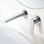 Monomando lavabo empotrado DELOS cromo - GLD055