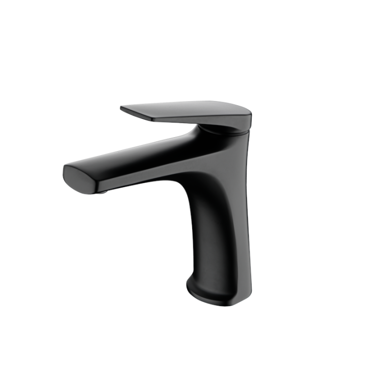 Monomando lavabo DELOS negro mate - BDD055-1NG