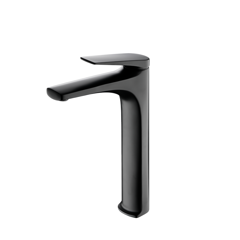 Monomando lavabo alto DELOS negro mate - BDD055-3NG