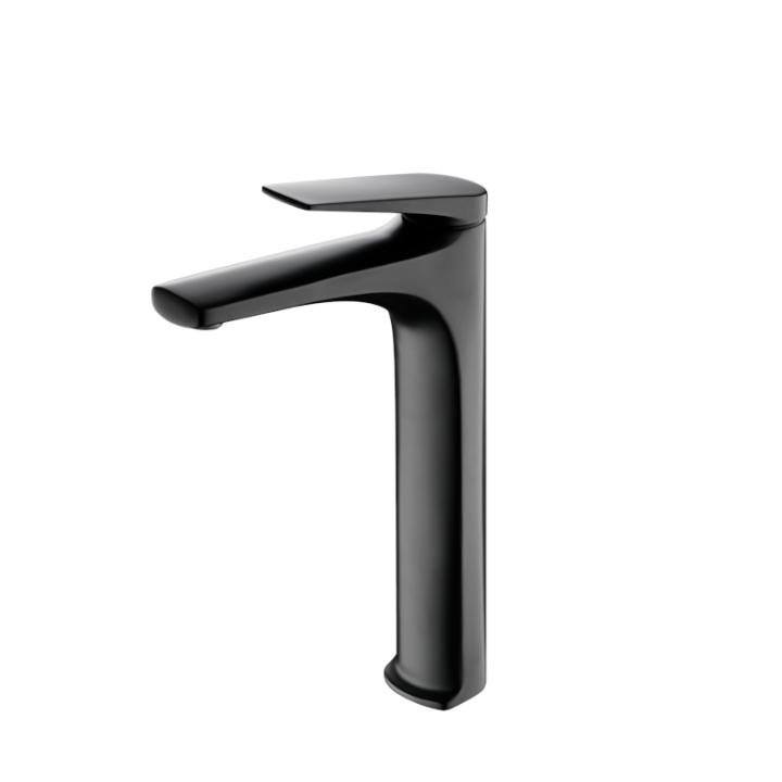 Monomando lavabo alto DELOS negro mate - BDD055-3NG