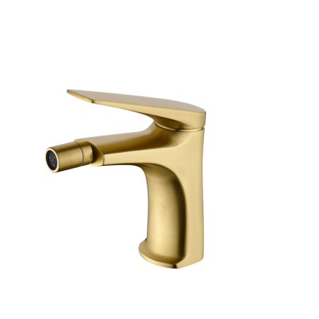 Monomando bidé DELOS oro cepillado - BDD055-2OC - Imex