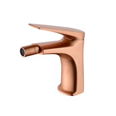 Monomando bidé DELOS oro rosa cepillado - BDD055-2ORC - Imex