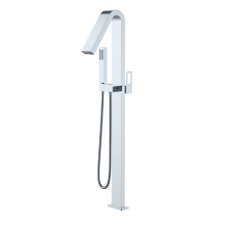Monomando baño-ducha a suelo SUECIA cromo - BBEC32 - Imex