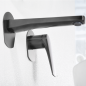 Monomando lavabo empotrado DELOS black gun metal - GLD055/BGM