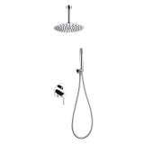 Kit monomando ducha empotrado 2-vías THALOS cromo - GPTS045 1