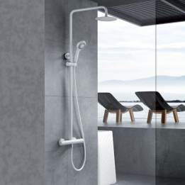 Conjunto termostático ducha KENT cromo - BTK017/BL