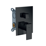Monomando ducha empotrado 4-vías IMEX negro mate - GSM04V/NG
