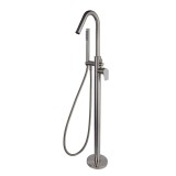 Monomando baño-ducha a suelo URBAN CHIC niquel cepillado - 218503DNC