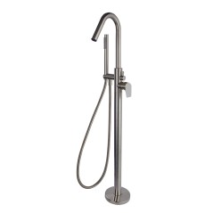 Monomando baño-ducha a suelo URBAN CHIC niquel cepillado - 218503DNC - Ramón Soler