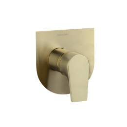 Monomando ducha empotrado 1-vía URBAN CHIC oro cepillado - 211801SOC 1