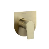 Monomando ducha empotrado 1-vía URBAN CHIC oro cepillado - 211801SOC 1