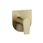 Monomando ducha empotrado 1-vía URBAN CHIC oro cepillado - 211801SOC