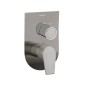 Monomando ducha empotrado 2-vías URBAN CHIC niquel cepillado - 211502SNC