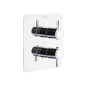 Termostático ducha empotrado 2-Vías ODISEA cromo - 398722S