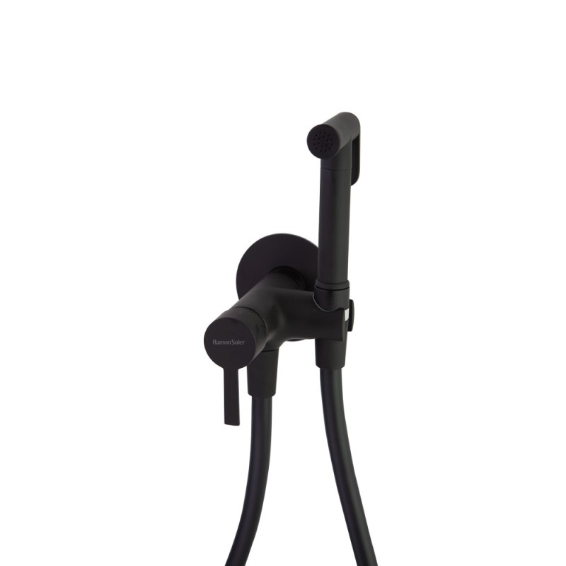 Monomando empotrado WC MAGNET negro mate - 336801WCNM
