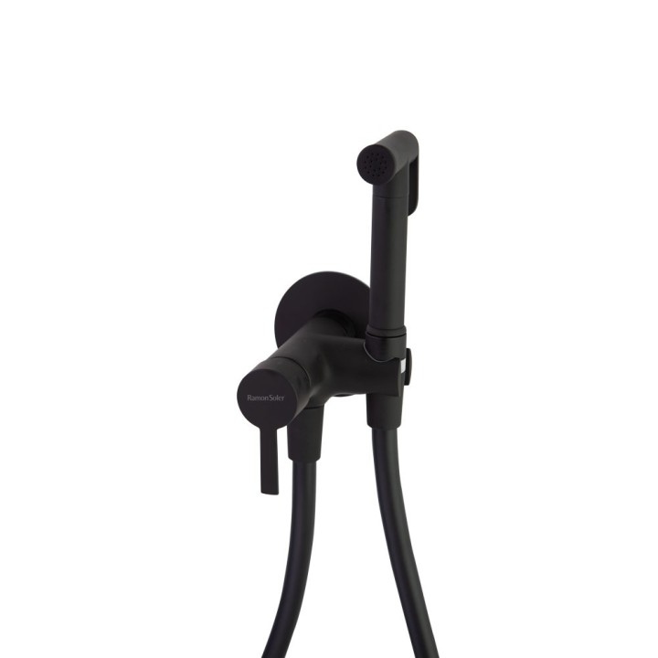 Monomando empotrado bidé WC MAGNET negro mate - 336801WCNM 1