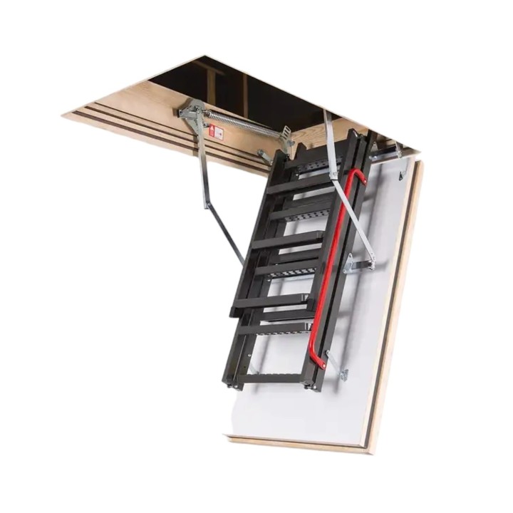 Escalera escamoteable de tramos metálica LMF-60 IGNIFUGA - Fakro 1