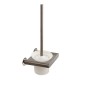 Escobillero pared ERGOS inox cepillado - ESCO01IC