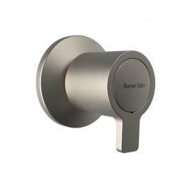 Llave de paso 3/4" níquel cepillado - 94073/4X1NC 1