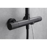 Conjunto termostático baño-ducha LINE negro mate - BTD038-B/NG 2