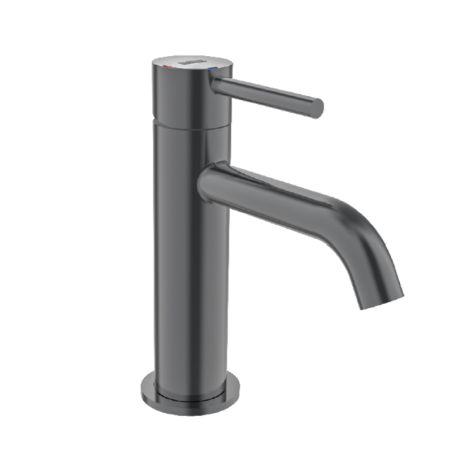 Monomando lavabo TUBE negro cromo - 40107/BC - Feliu Boet