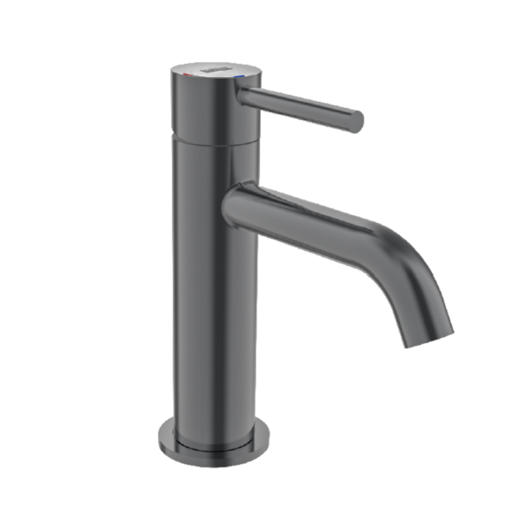 Monomando lavabo TUBE negro cromo - 40107/BC 1