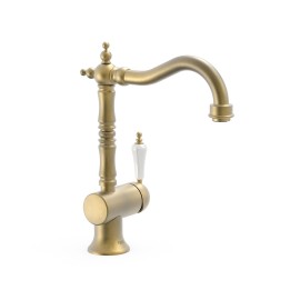 Monomando lavabo TRES-CLASIC laton viejo mate - 24210801LM