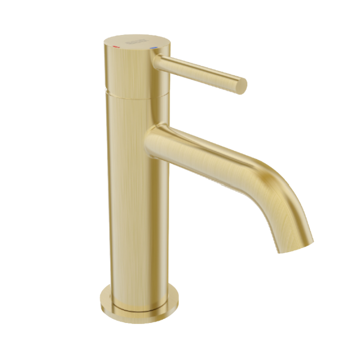 Monomando lavabo TUBE dorado - 40107/G 1