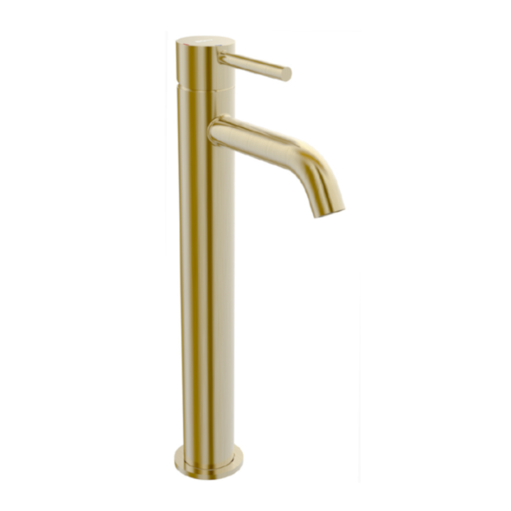 Monomando lavabo alto TUBE dorado - 40109/G 1