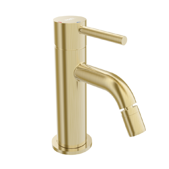 Monomando bidé TUBE dorado - 40227/G