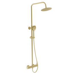 Conjunto monomando ducha TUBE dorado - 82430/3/G