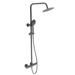 Conjunto termostático ducha TUBE negro cromo - 44431/BC 1