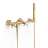 Bimando ducha MONTBLANC-TRES oro mate - 28316301OM 1