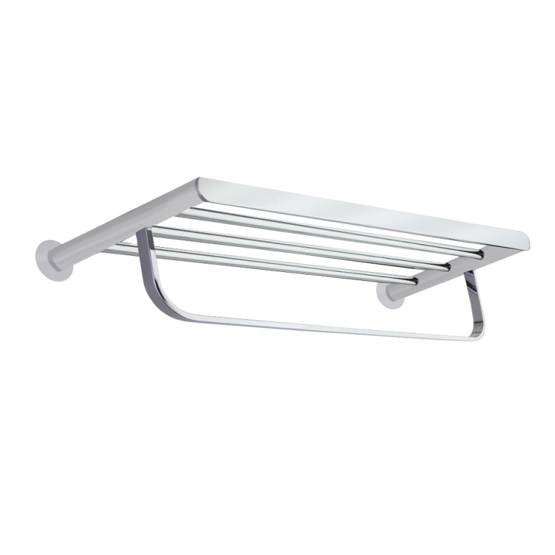 Toallero repisa XL ERGOS cromo - TOAL03