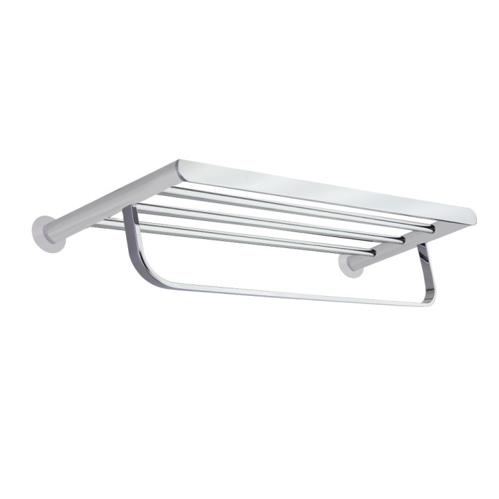 Toallero repisa XL ERGOS cromo - TOAL03 1