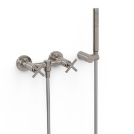 Bimando ducha MONTBLANC-TRES acero - 28316301AC 1