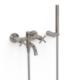 Bimando baño-ducha MONTBLANC-TRES acero - 28317601AC 1