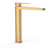 Monomando lavabo alto XL SLIM-TRES oro mate - 20210305OM 1