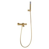 Termostático baño-ducha MONZA oro cepillado - BTD039-4OC